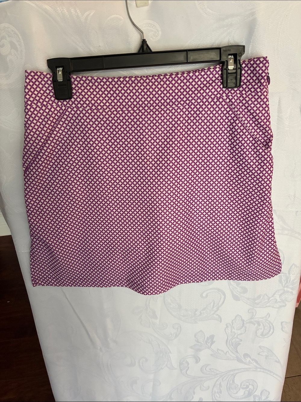 Lopez Golf Skort Purple Patterned Women’s Skort - Casual Everyday Style